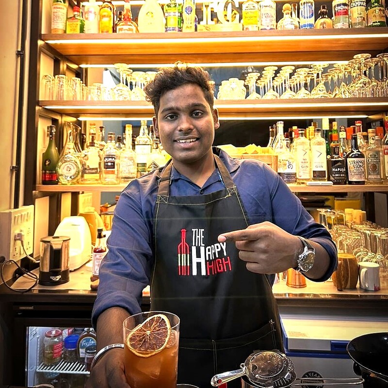 Indian Bartender Pritham Devendra
